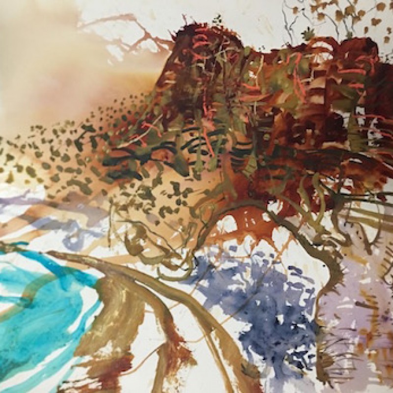 Luke Sciberras painting