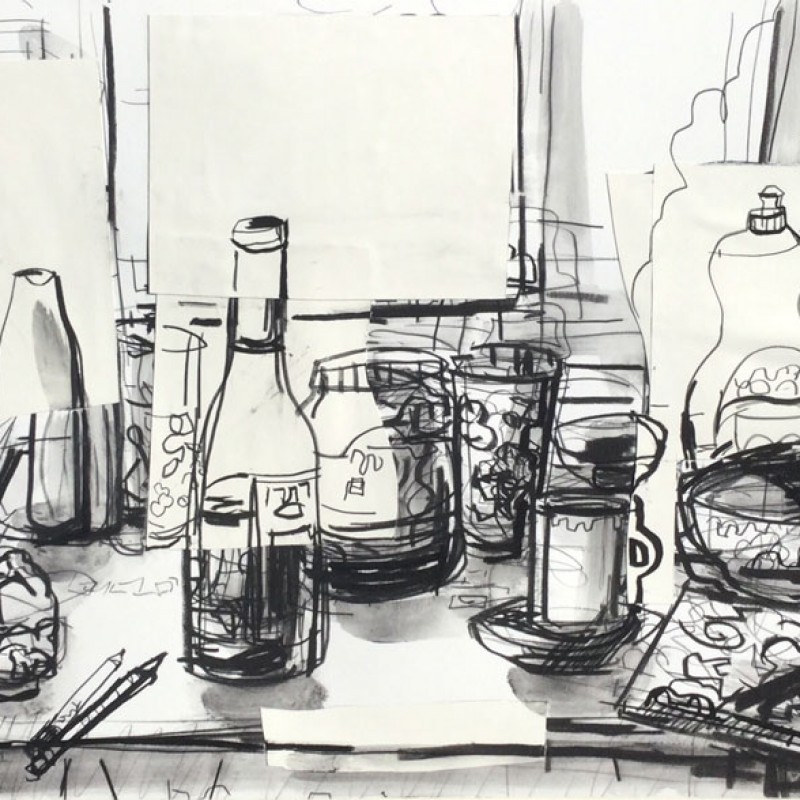 John Bokor Kedumba Drawing