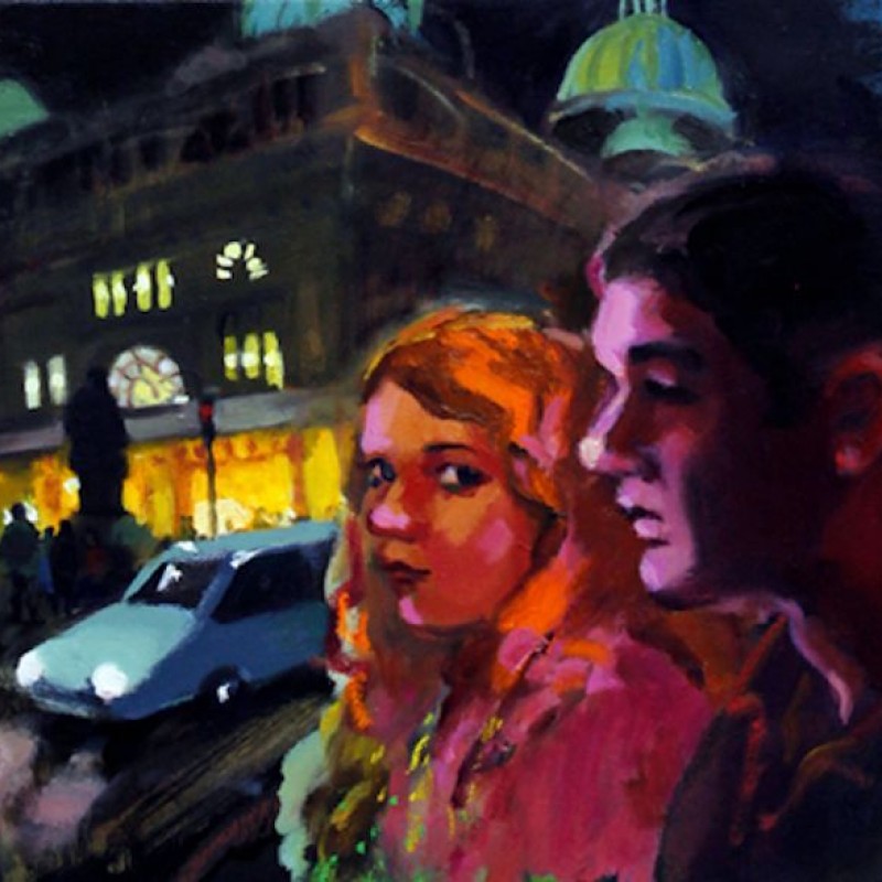 Couple and Queen Victoria Building
