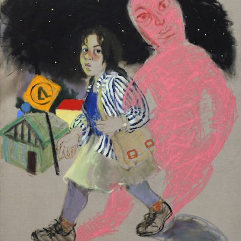 Self Portrait with Imaginary Friend