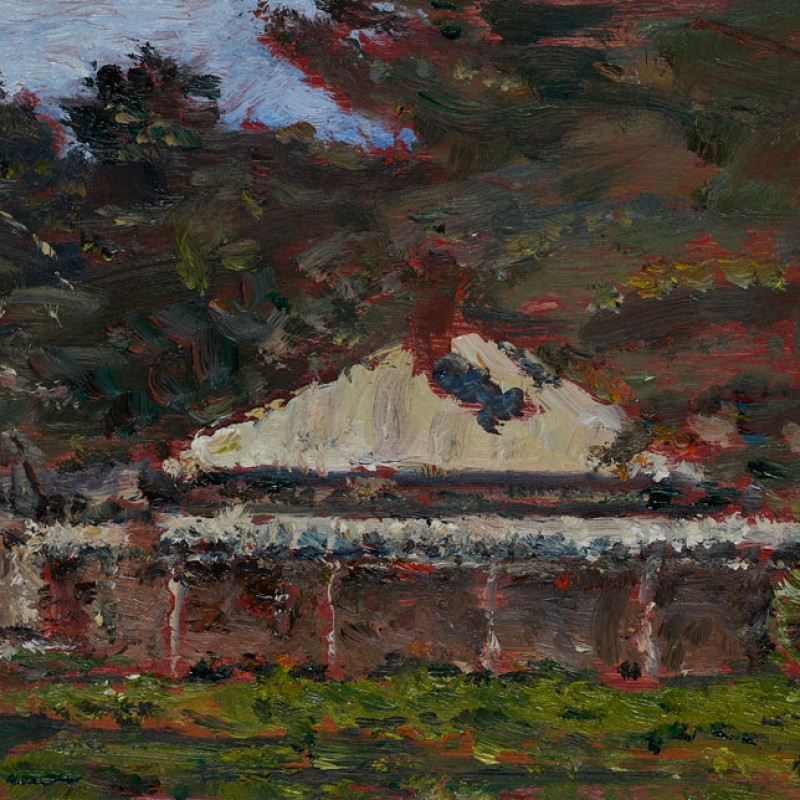 Empty house, Mount George