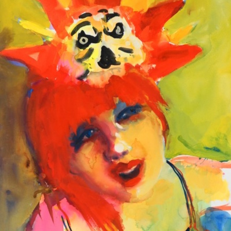 Lilikoi and headress