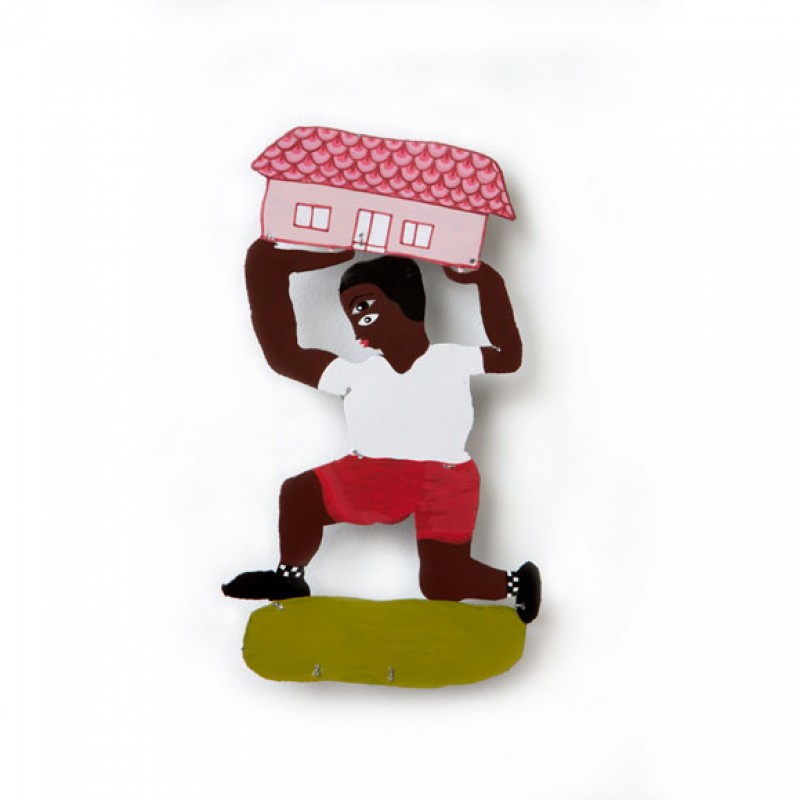 House on head