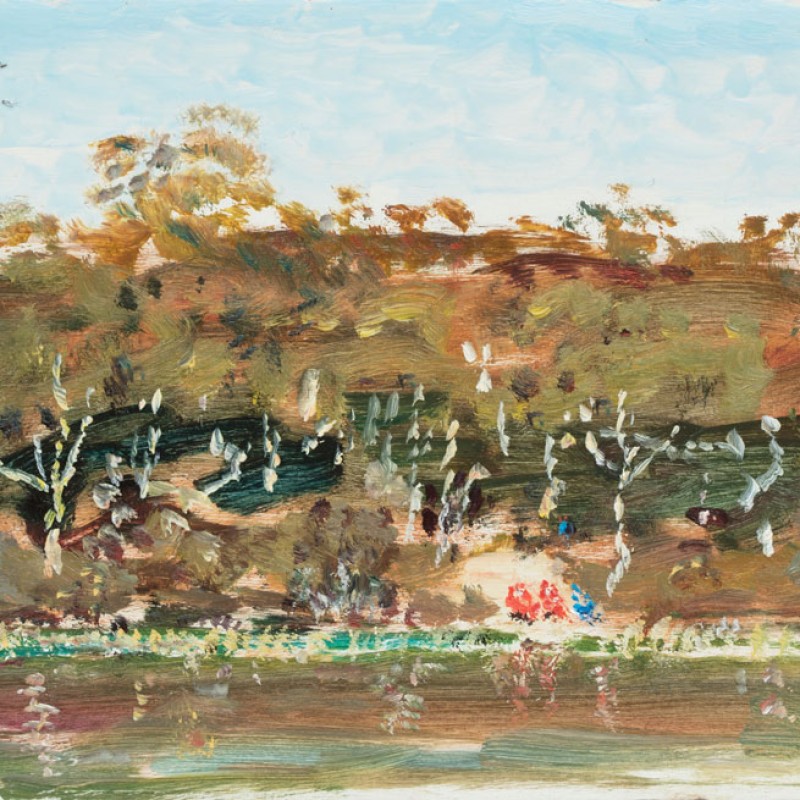 Red canoes, Torokina
