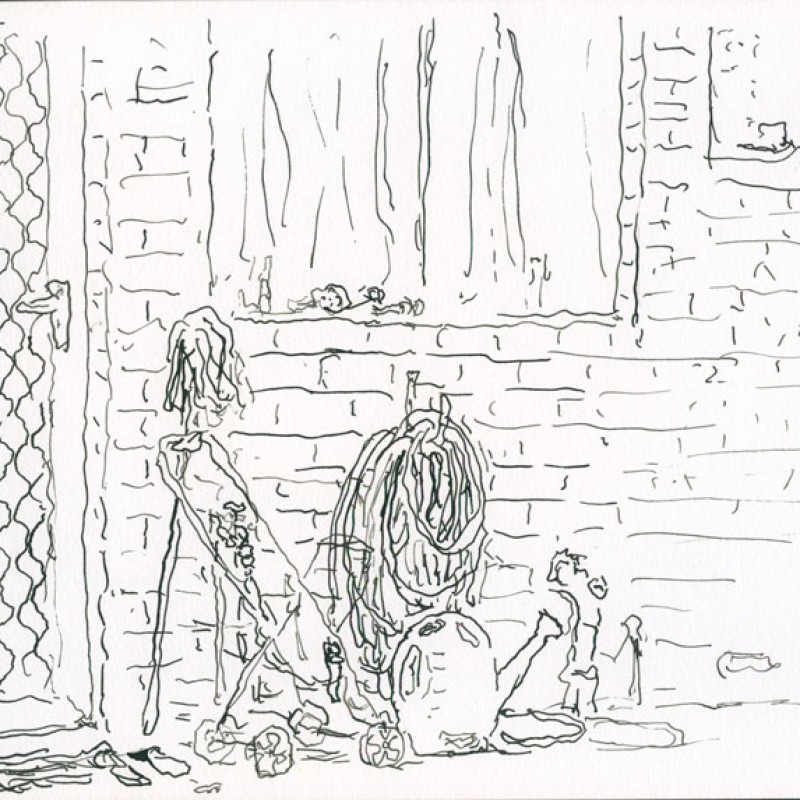 Mary’s back door, Marmion