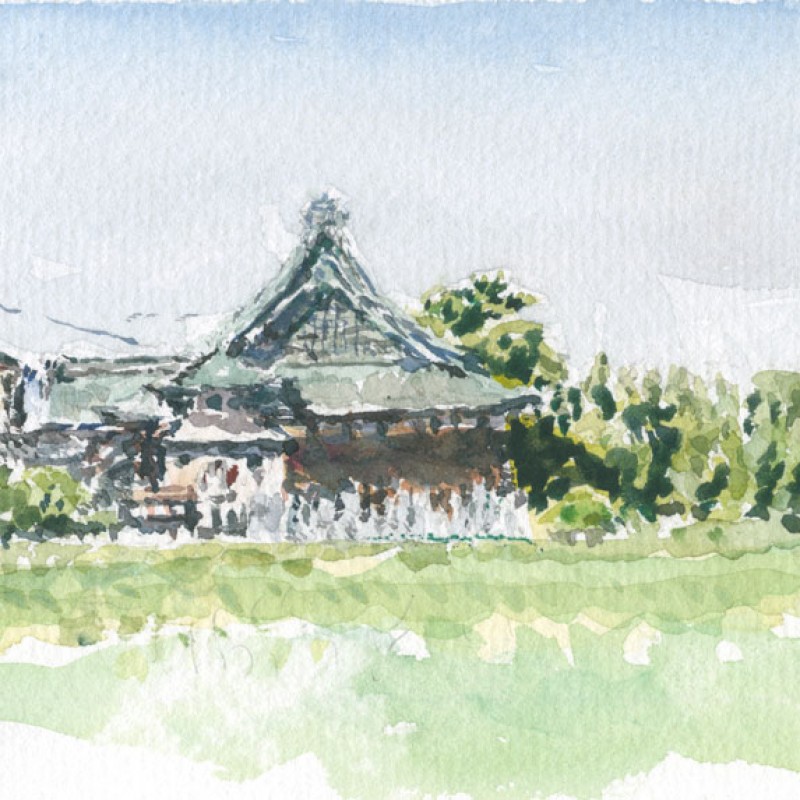 The Temple at Saga