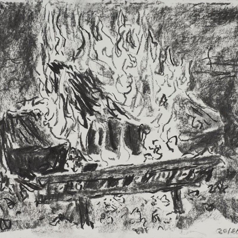 Fireplace, Murrays Lane