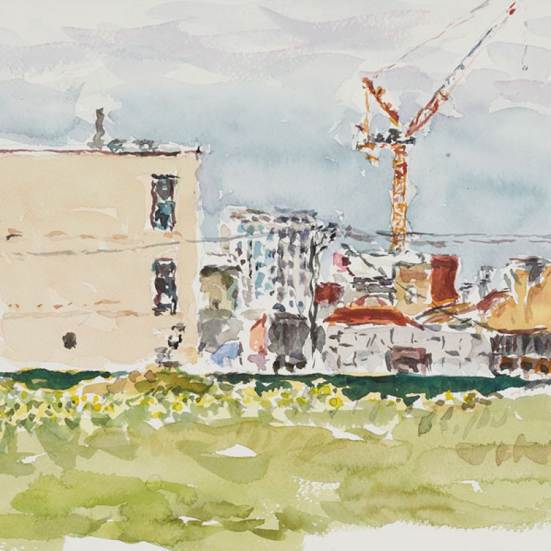 View from the Vacant Lot, Gouger Street