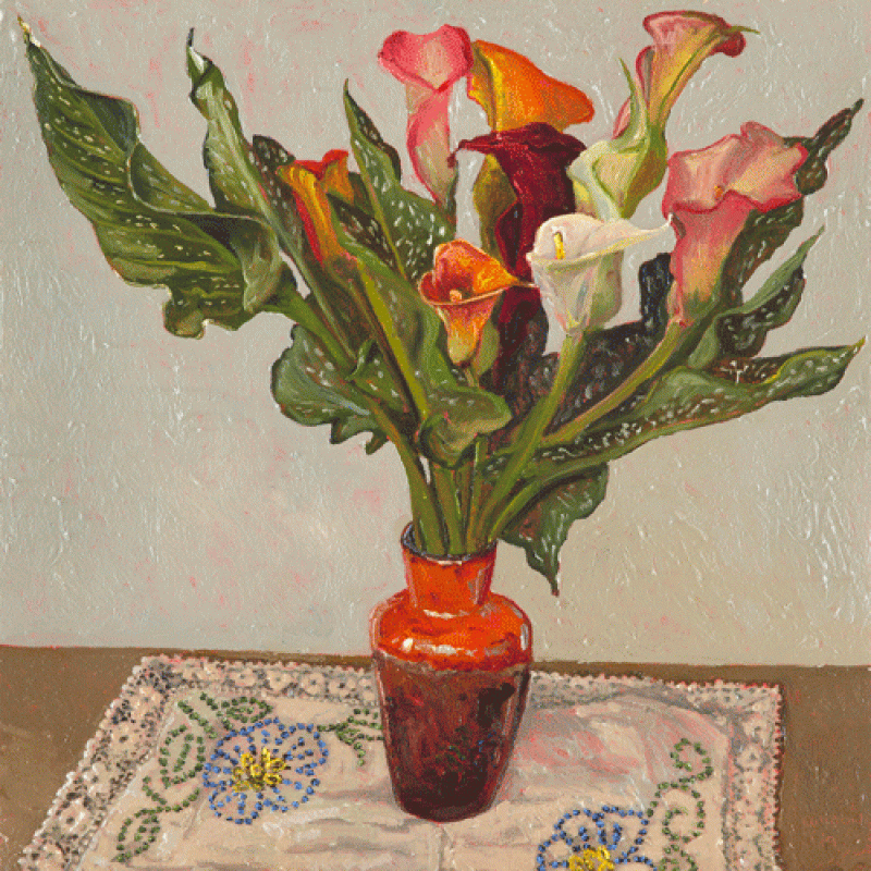 Calla lilies