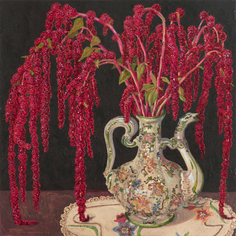 Love lies bleeding, De’s vase