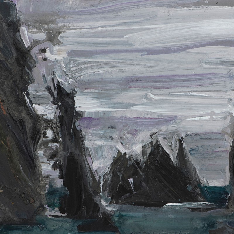 Belle lle – needles from beach