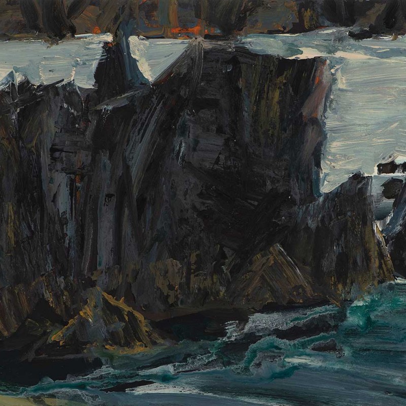Port Goulphar rocks & sea