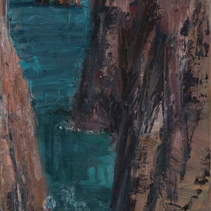 Vertical study with needles