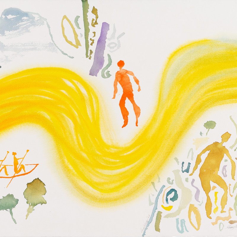 Water Marks – Shoalhaven River Series – Yellow River 2