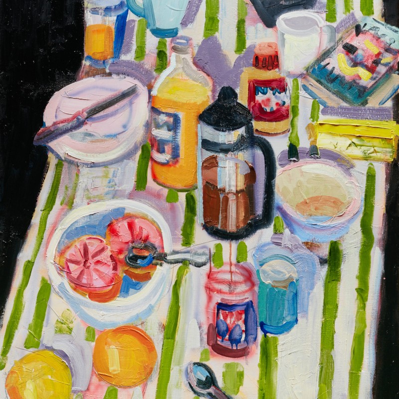 Breakfast table