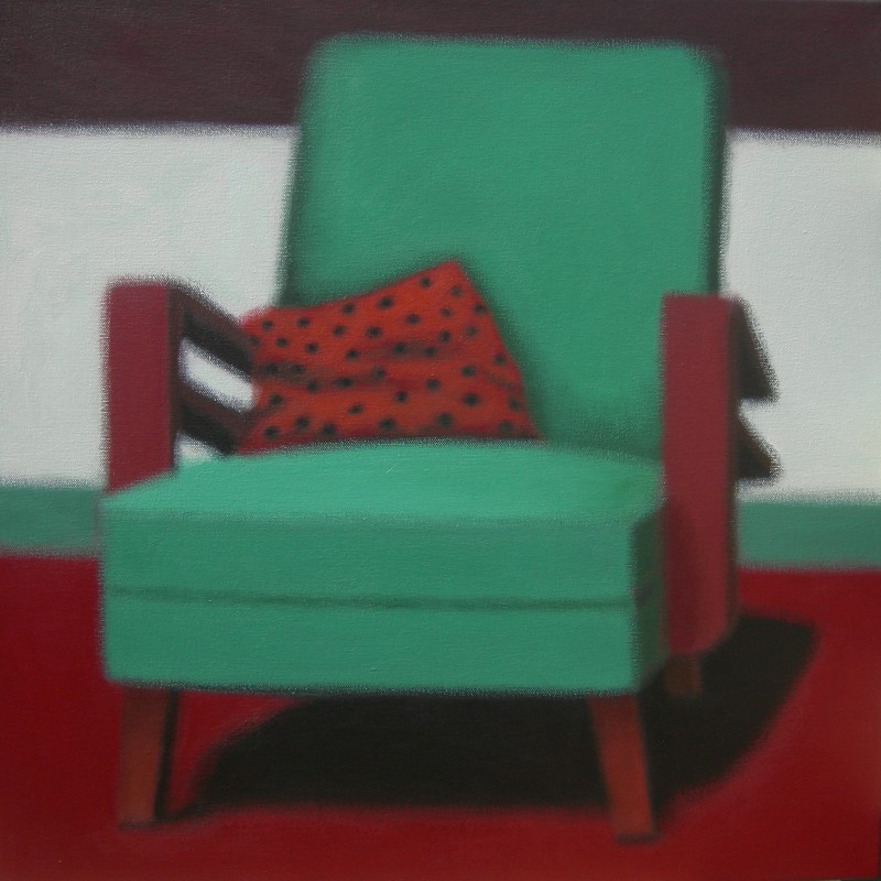 Black Spotted Cushion