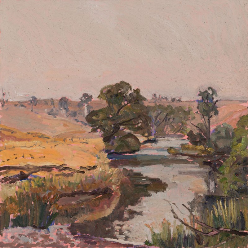 Bottom Bullock, Looking North During the Fires