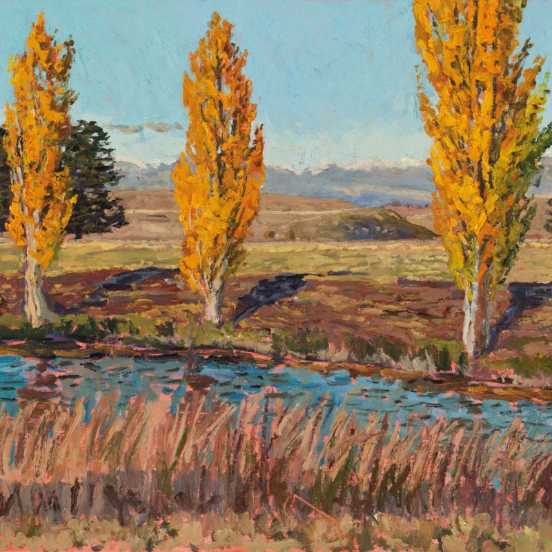Windmill Hole, Looking East, Late Autumn, Front Paddock