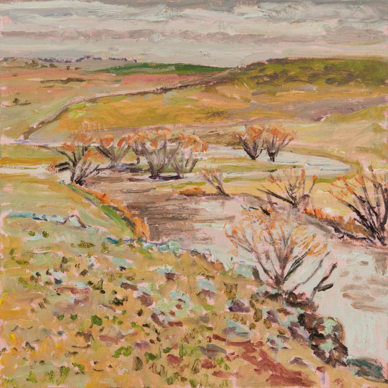 Bottom End, Platypus Hole in Flood, Looking West