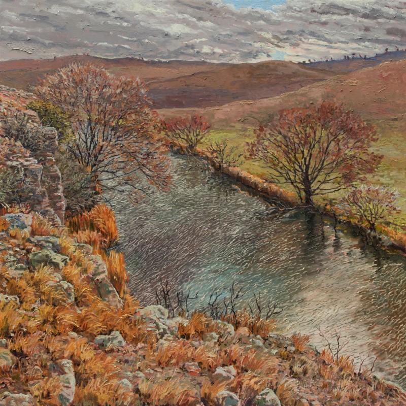 Platypus Hole, Stormy Weather, Looking North West
