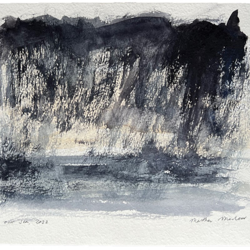 Rain Over Sea