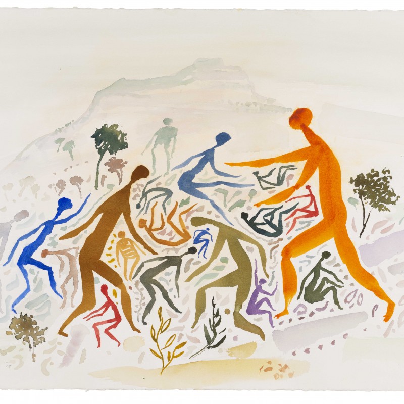 Landscape with figures