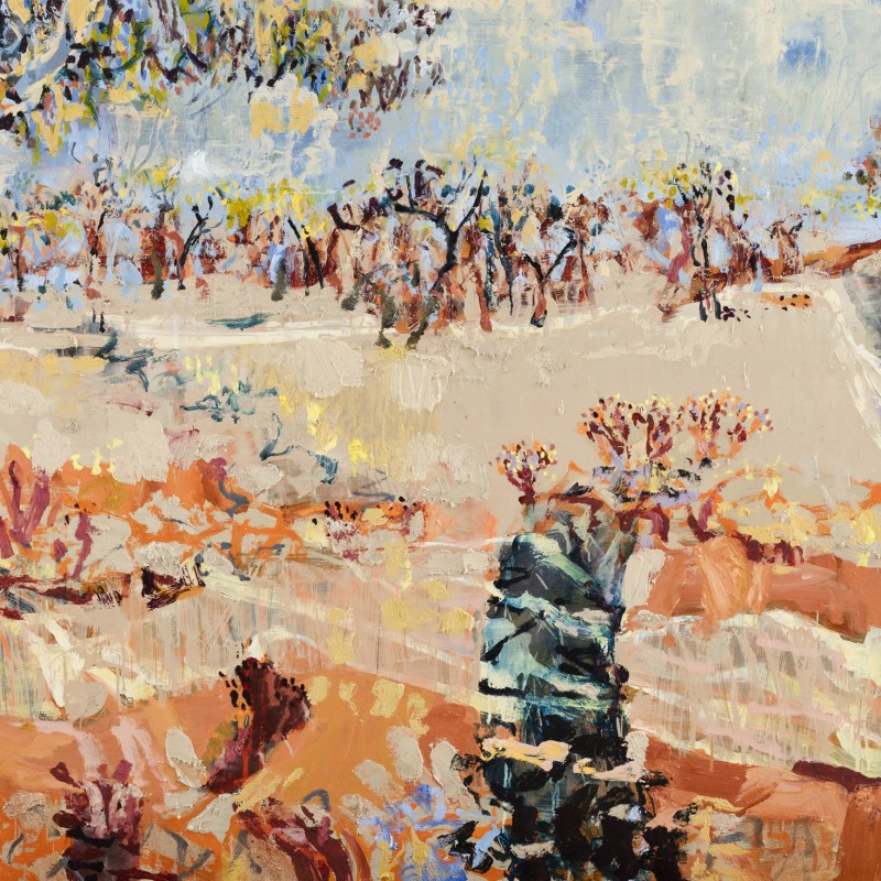 Black Ground and Box Trees, Wilcannia