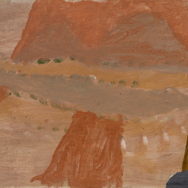 Trephina Gorge, driving past