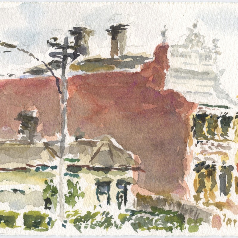 House wall, McIlwraith Street, North Carlton