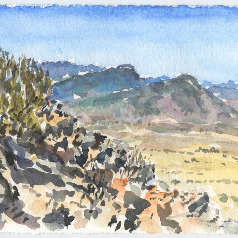 The View from Jarvis Hill, Hawker