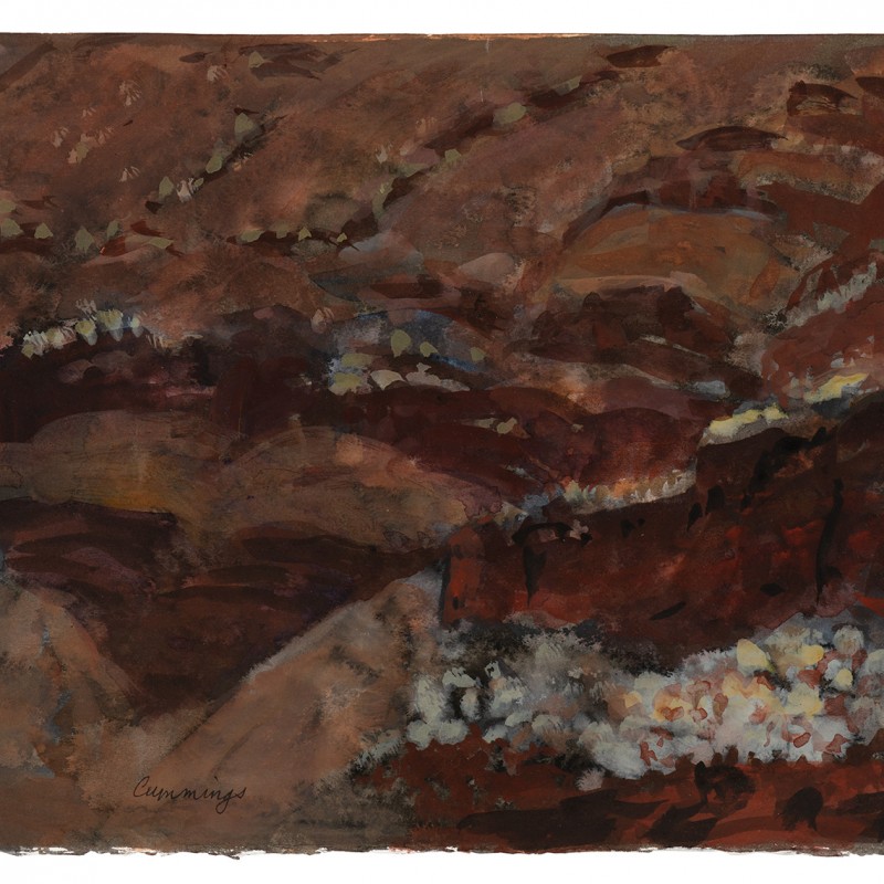 ‘Evening Pilbara Hillside 1’ WA