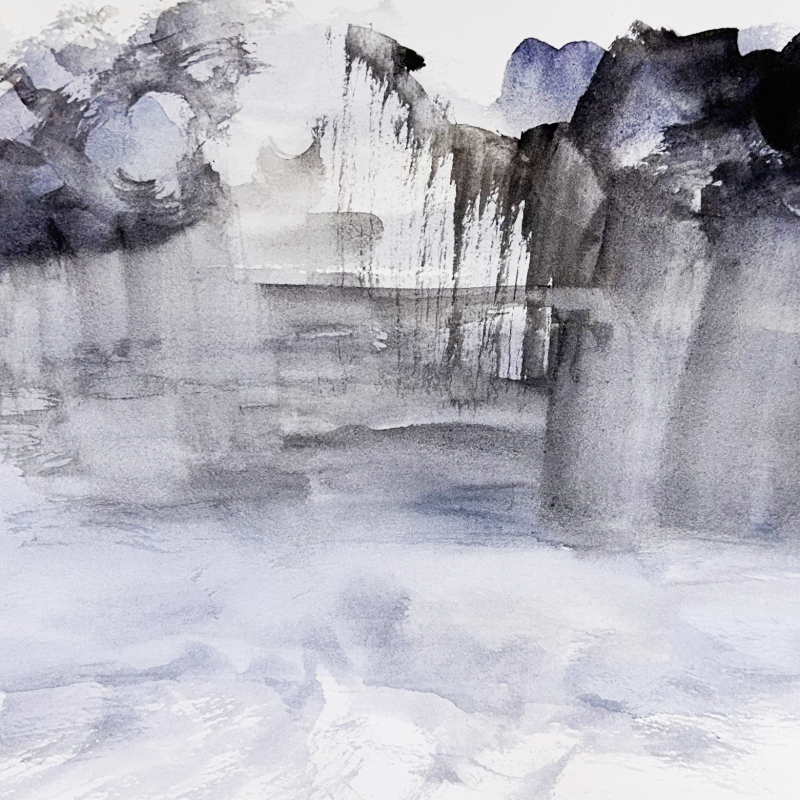 Steps of Rain Over the Sea, July 2022