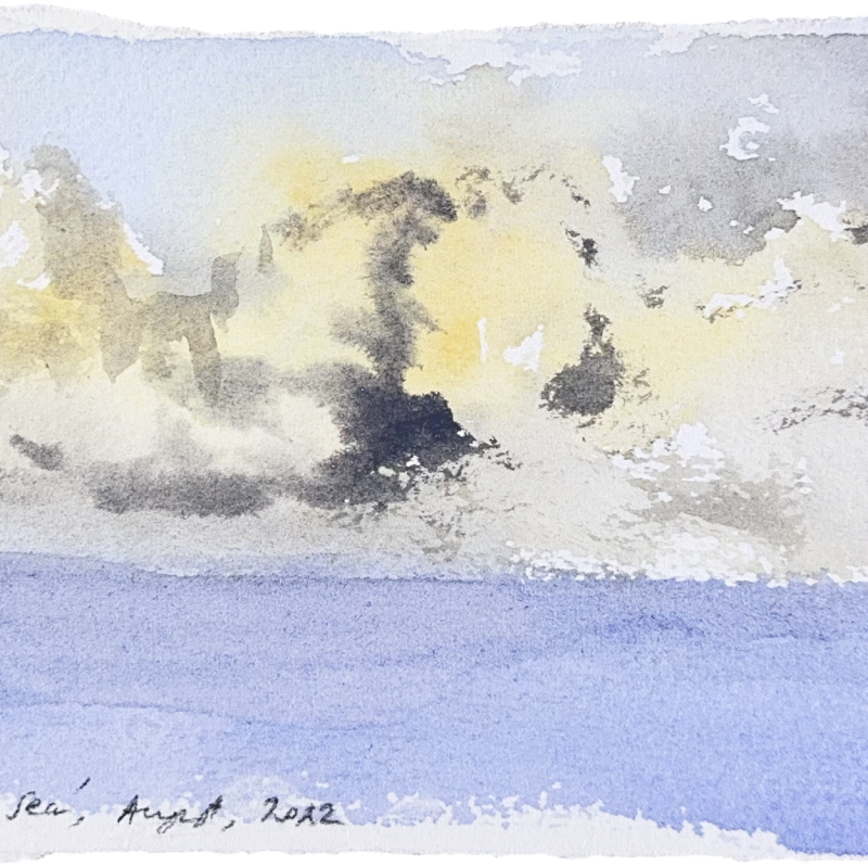 Storm Clouds Over Sea, August 2022
