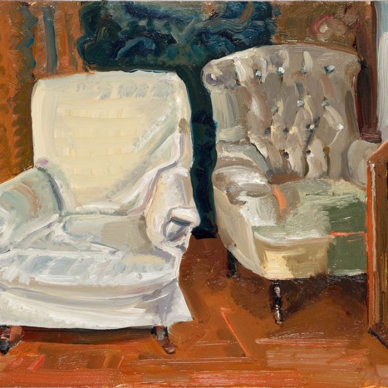 Study for Self Portrait with Two Chairs