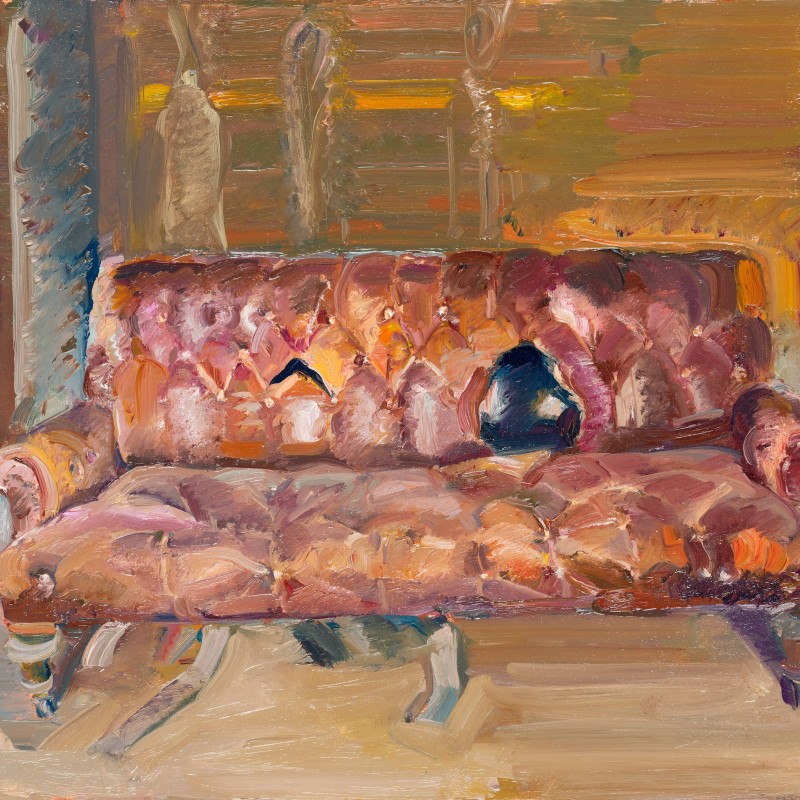 Distressed Couch
